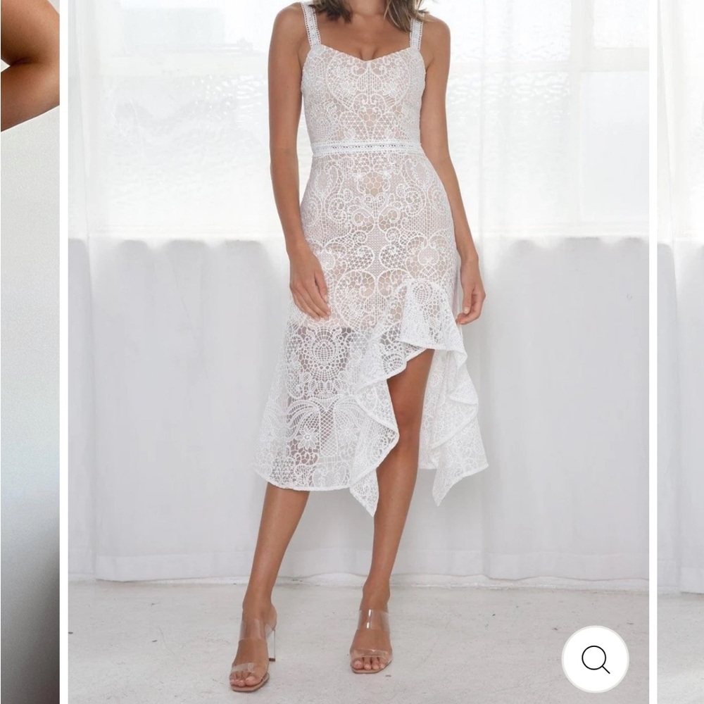 Trinity Dress - Ivory/Nude- JAUS